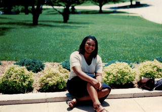 Abrams at Spelman College in an undated photo (courtesy of Stacey Abrams for Governor)